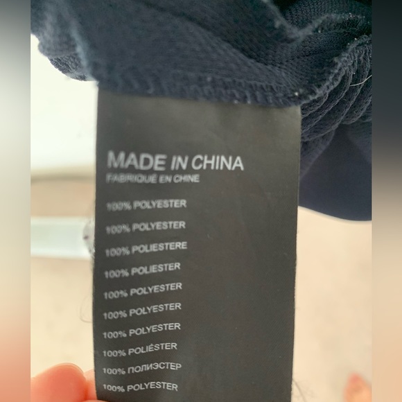 Club Monaco Lyndsey Romper Navy Blue Sz 0 - Picture 7 of 7